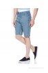 United Colors Of Benetton Blue Cotton Shorts